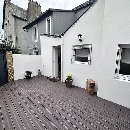 Le Wabi-Sabi - T2 Duplex - Terrasse Privee Appartement Vannes Buitenkant foto